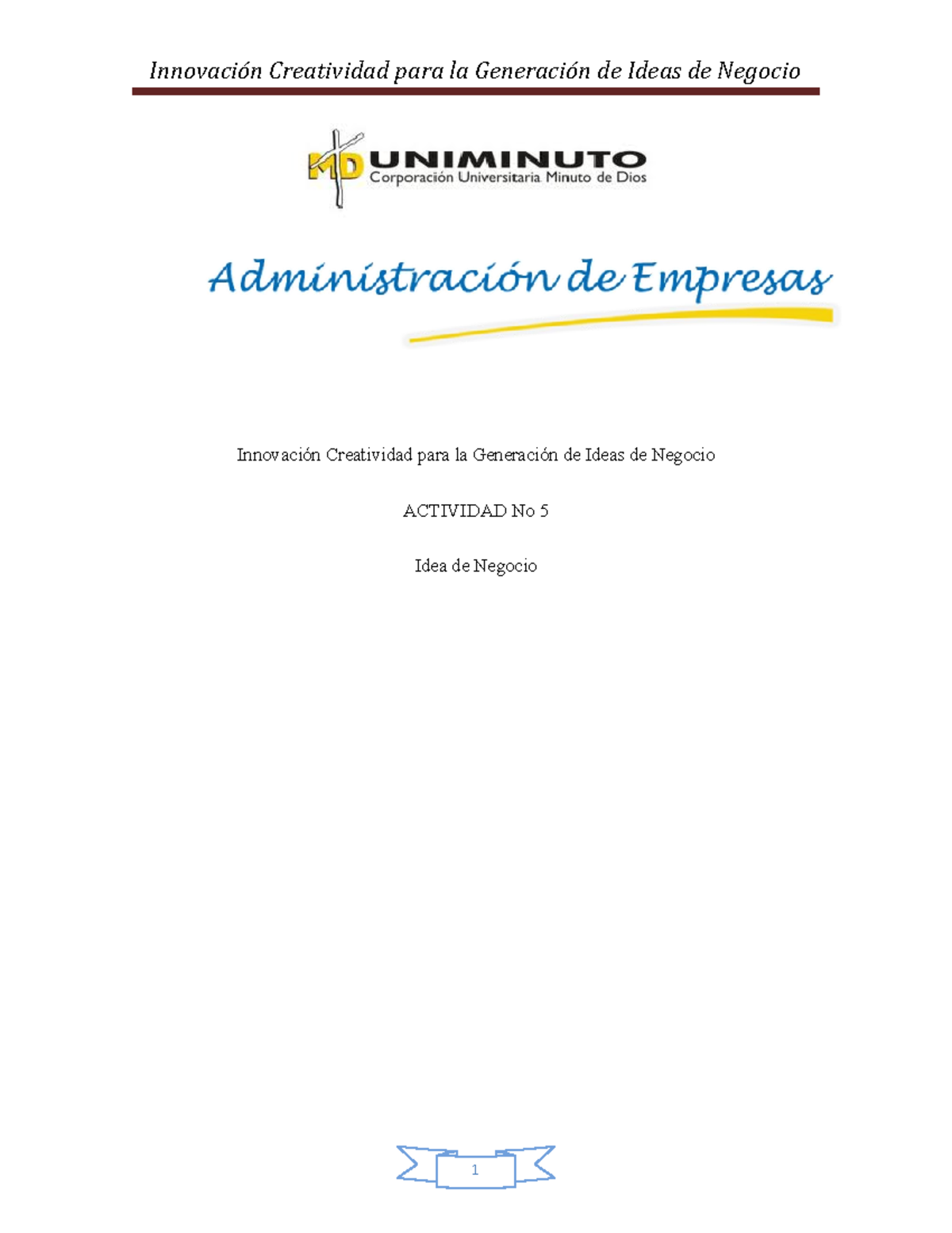 Actividad 5 Creatividad Innovación Creatividad Para La Generación De Ideas De Negocio 4941
