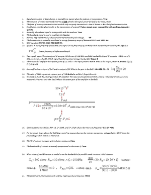 RF Homework 3 - Walla Alzaher Feb 4, 2020 RF Communication - EET 2325C ...