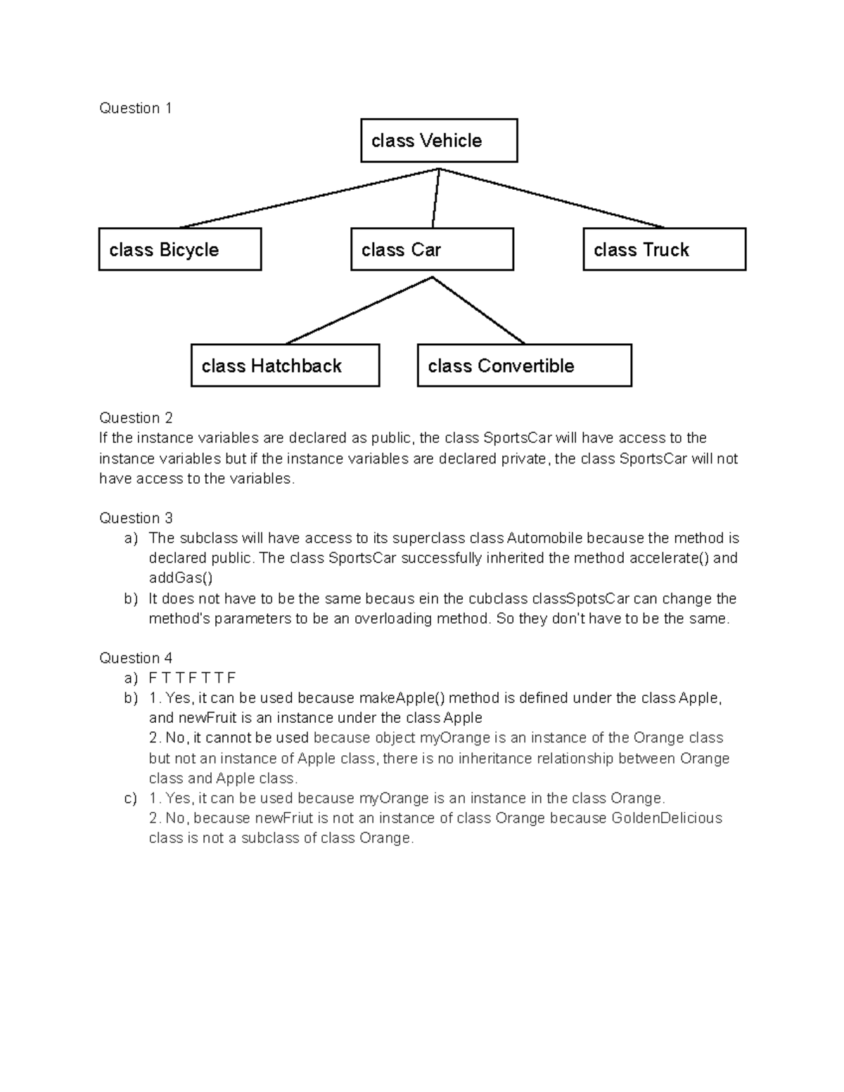 Cmp 621 assignment 12 nothing question 1 question 2 if the instance