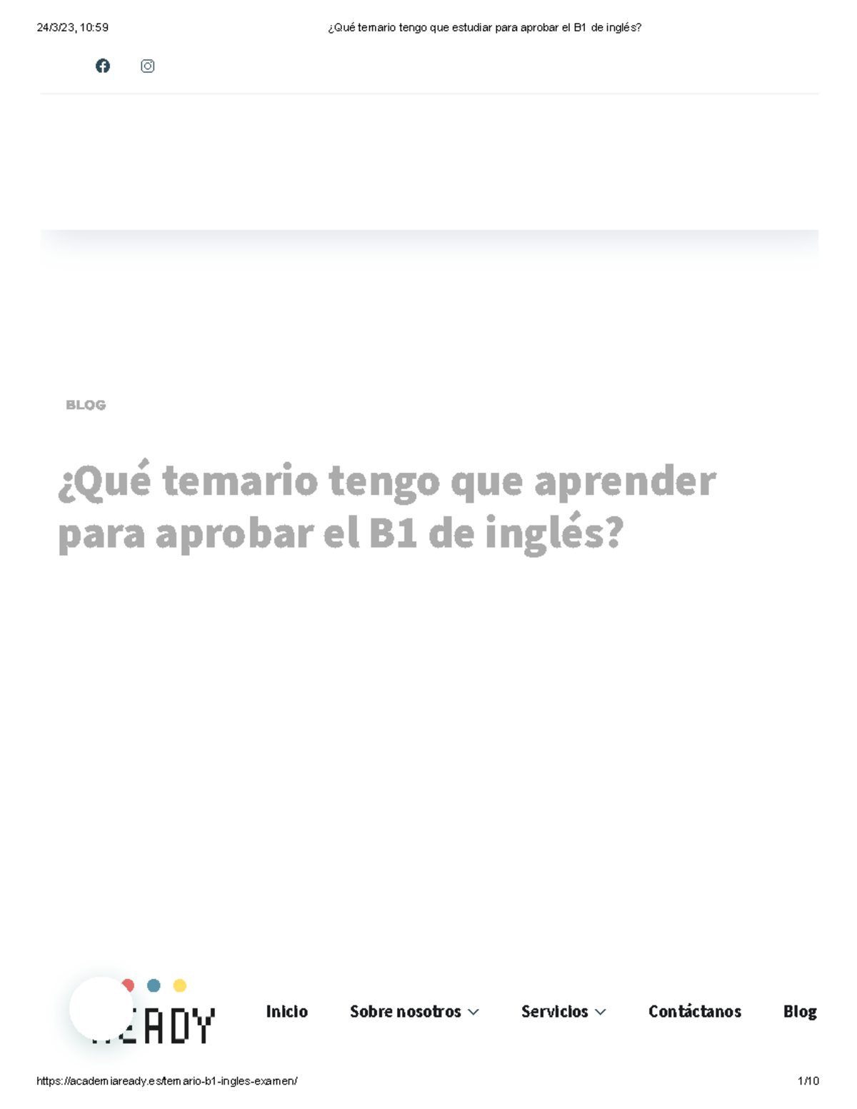 Estudiar B1 Inglés Gratis | CURSO COMPLETO DE INGLÉS GRATIS DESDE CERO ...