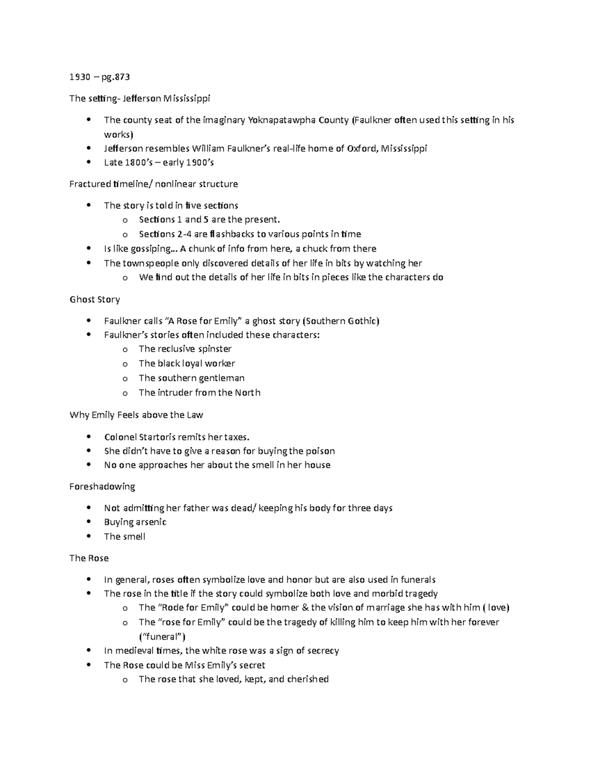 a-rose-for-emily-helps-prepare-for-test-1930-pg-the-setting