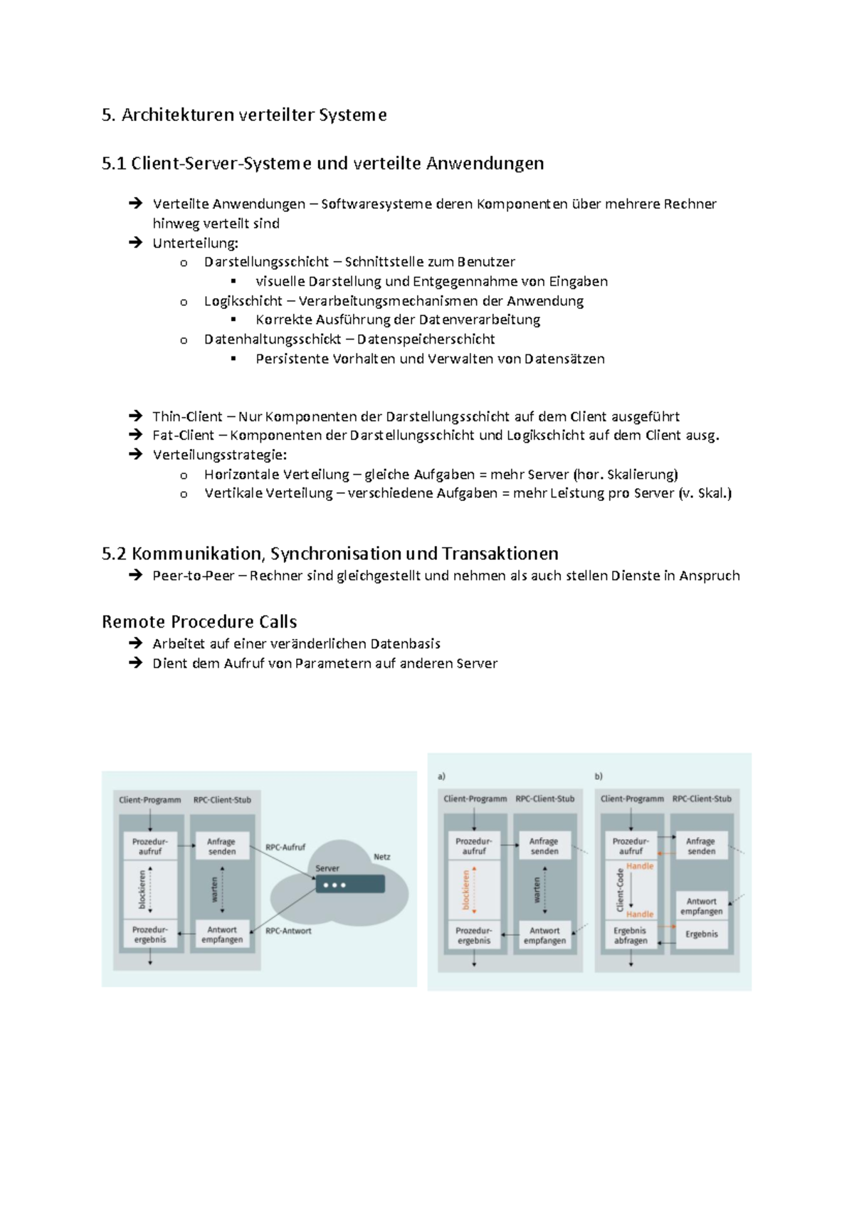 Betriebssysteme, Rechnernetze und verteilte Systeme - Lektion 5 - 5 ...