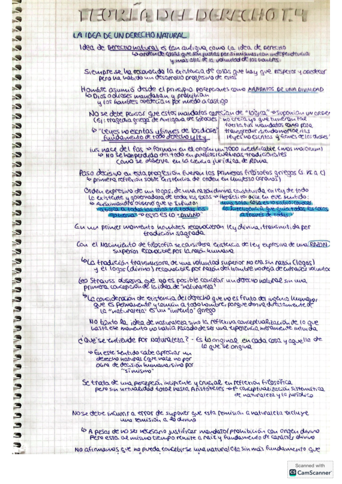 apuntes tema 4 tª del derecho - ECTRADERECHOTY LA IDEA DE UN DERECHO ...