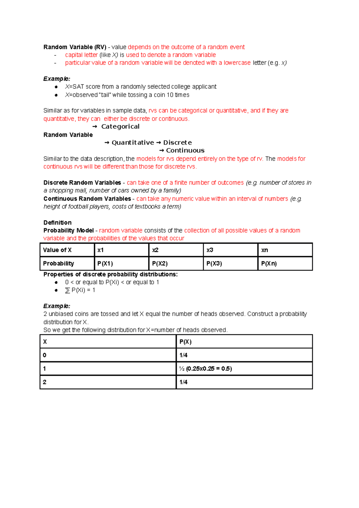 13 Random Variables Probability Distributions Studocu