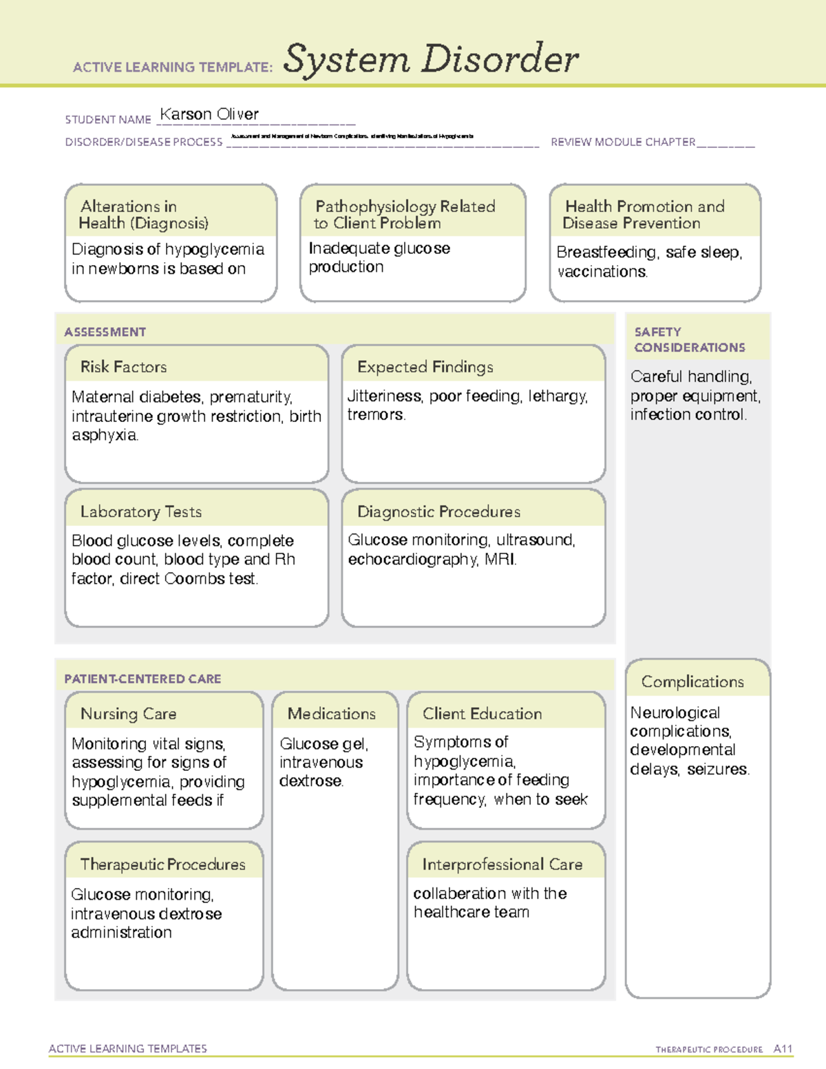 Assessment and Management of Newborn Complications: Identifying ...