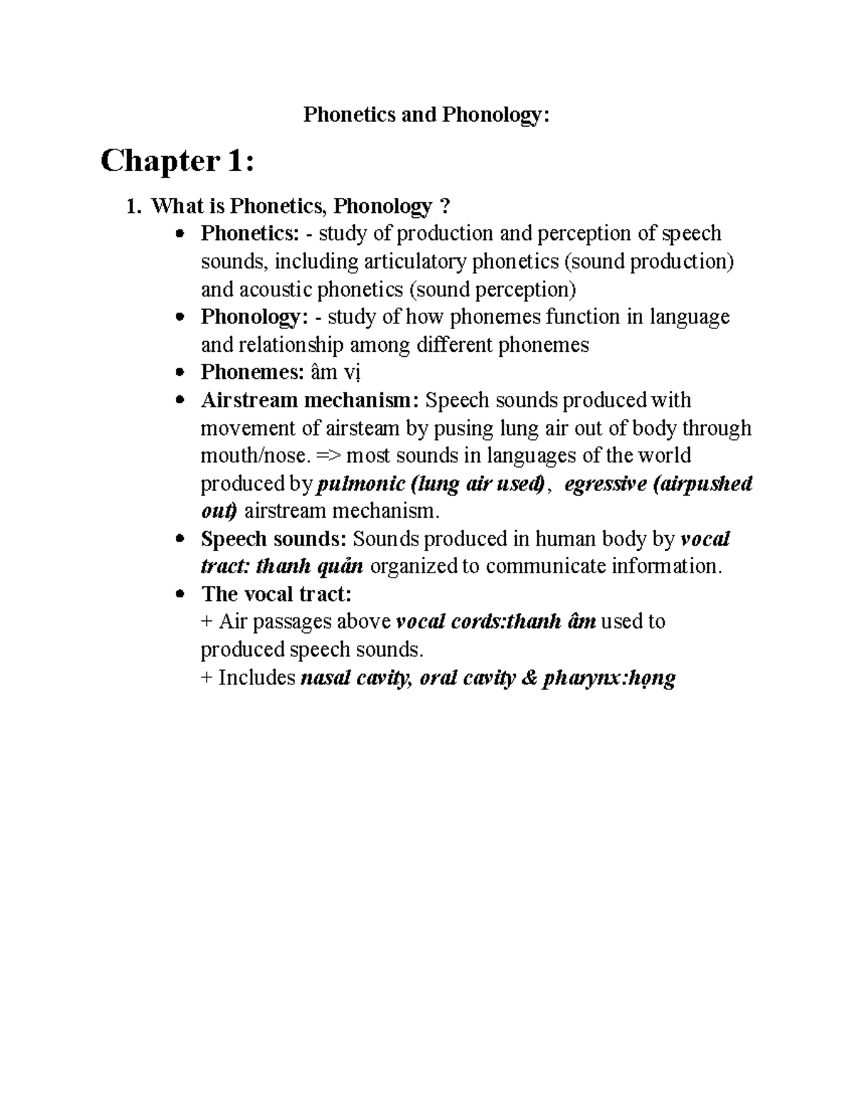 Phonetics And Phonology - Phonetics And Phonology: Chapter 1: What Is ...