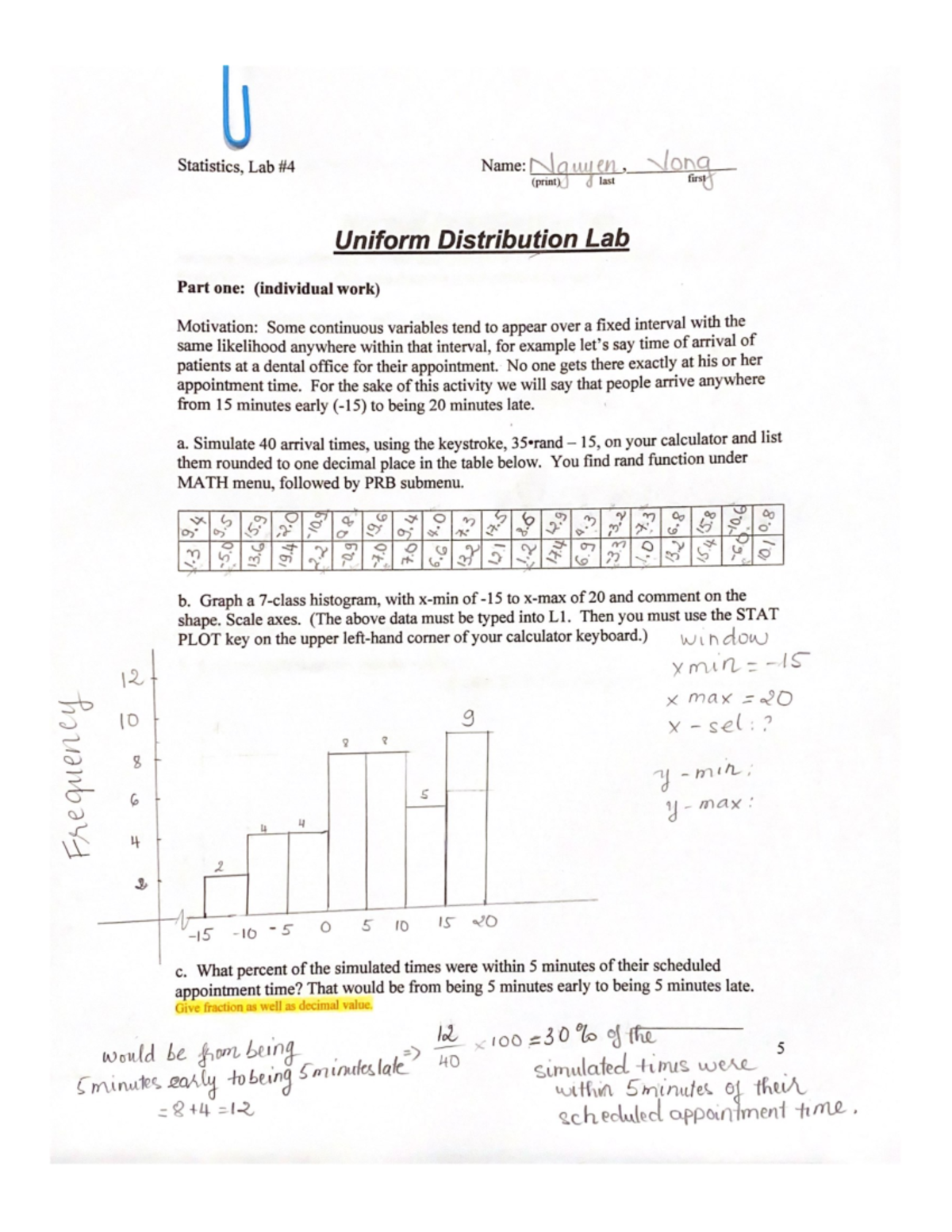 statistics 4 1 homework