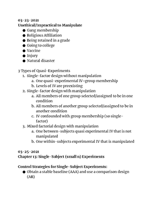 Ch1notes - Notes from Chapter 1 lecture - Chapter 1 Notes Research ...