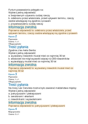 Prawo rzymskie Mancypacja, in iure cessio 10. Współwłasność