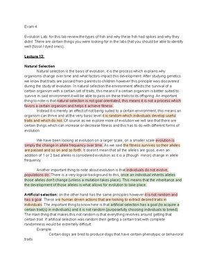 Exam 3 Review Sheet - Everything you need to know for exam 3 with ...