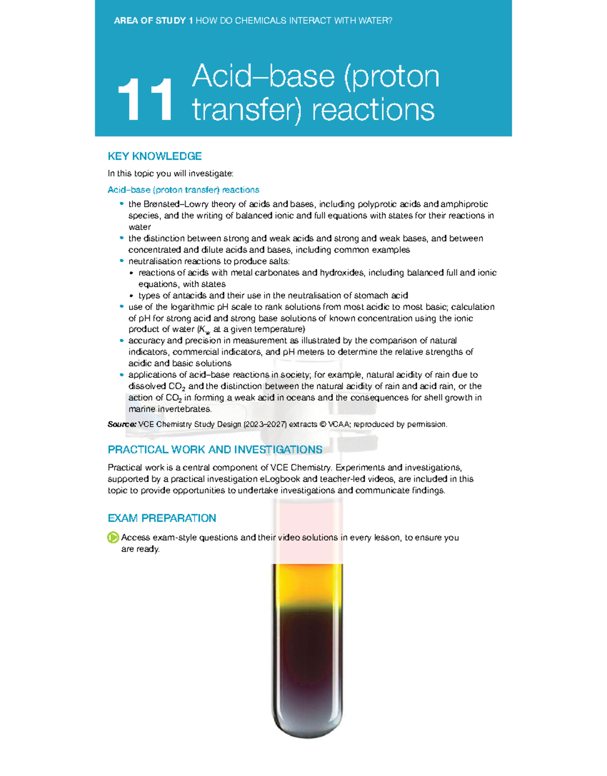 Chapter 11 - Jacplus - CHEM REVISION - AREA OF STUDY 1 HOW DO CHEMICALS ...