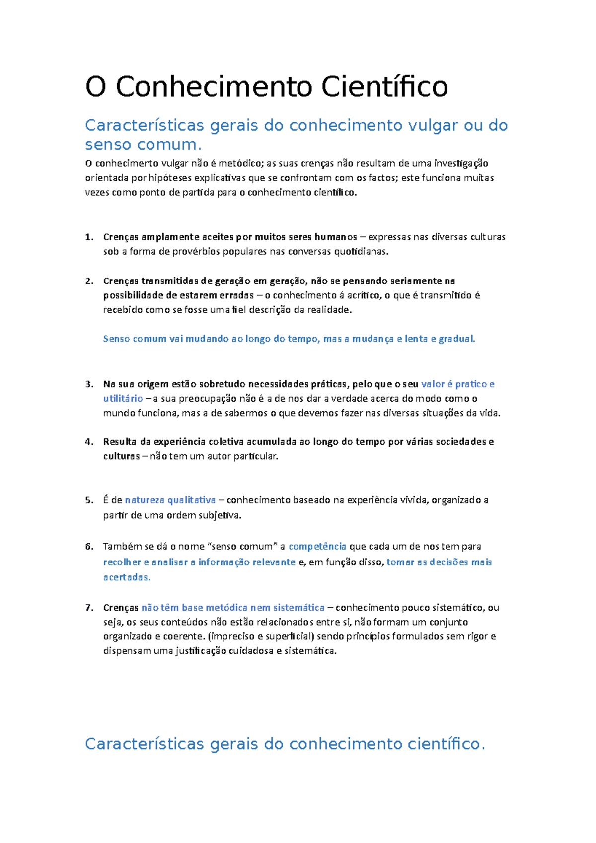 Conhecimento cientifico perspetiva de popper e khun - O Conhecimento ...