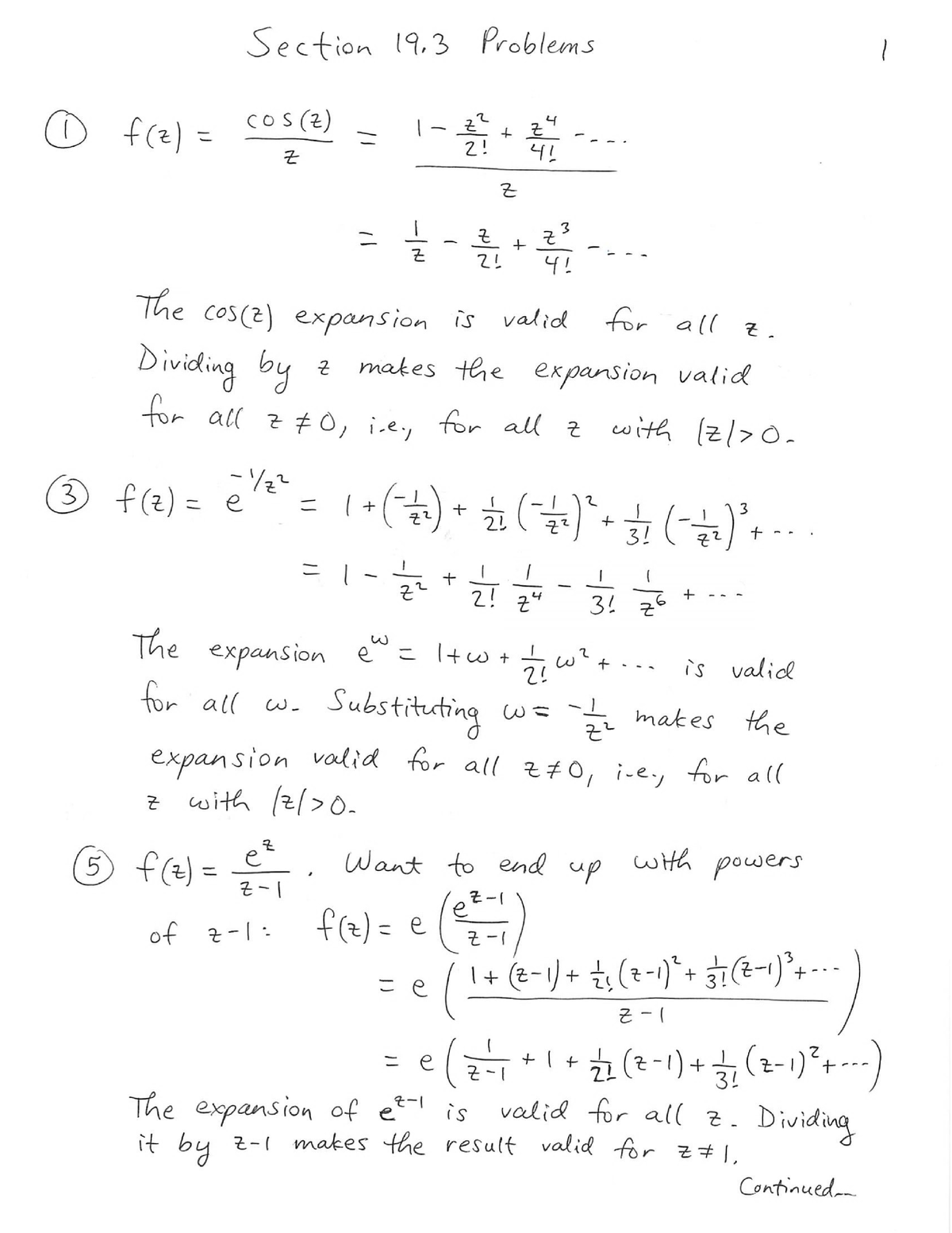 Section 19.3 notes - MAT 249 - Studocu