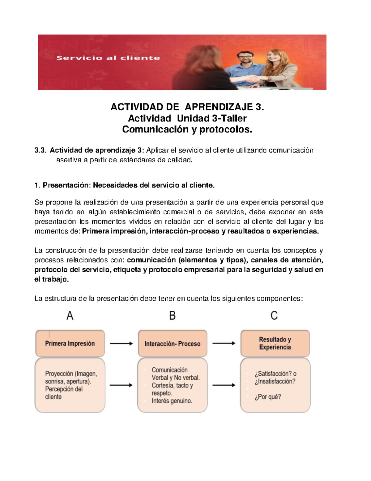 Actividadnn Unidadn 3n Taller 3064dc4c4d29a4e Servicio Al Cliente Actividadnn Unidadn 3n Taller 3064dc4c4d29a4e Servicio Al Cliente
