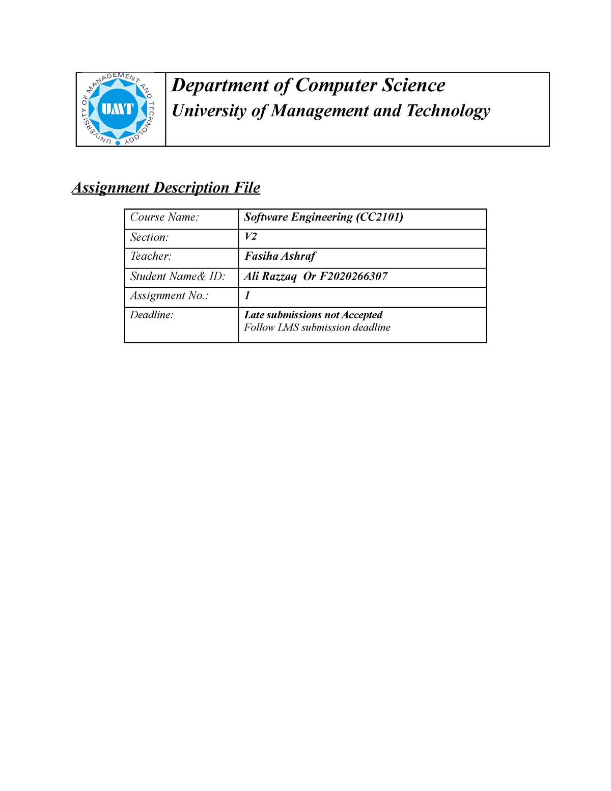 e commerce website assignment