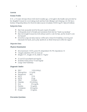 schizophrenia case study for nursing students