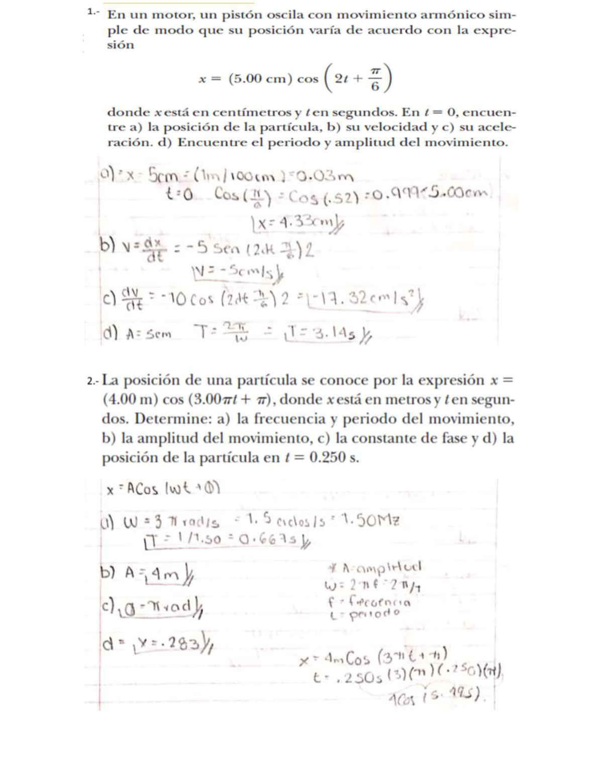 Fisica - Ejercicios Física 2 - Lab Fisica 4 - Studocu