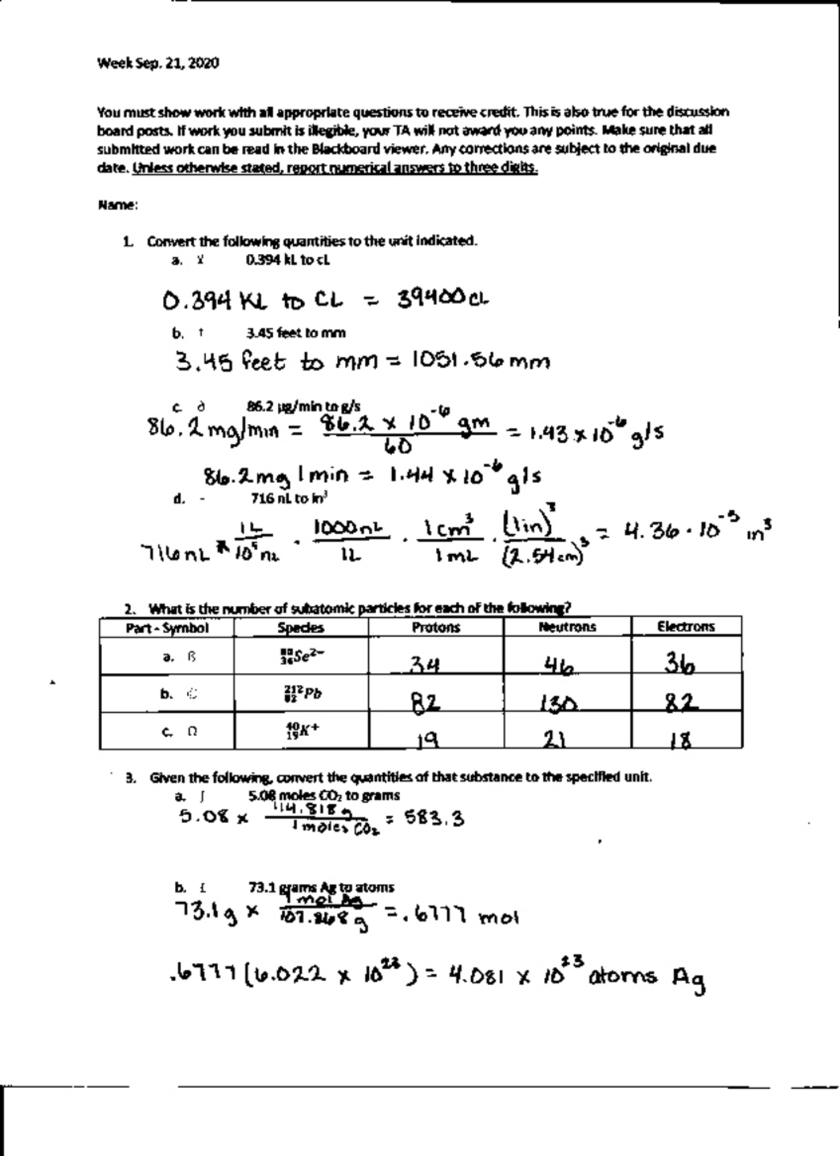 mastering chemistry homework 4 answers