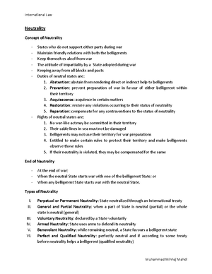 International Humanitarian Law - International Humanitarian Law ...