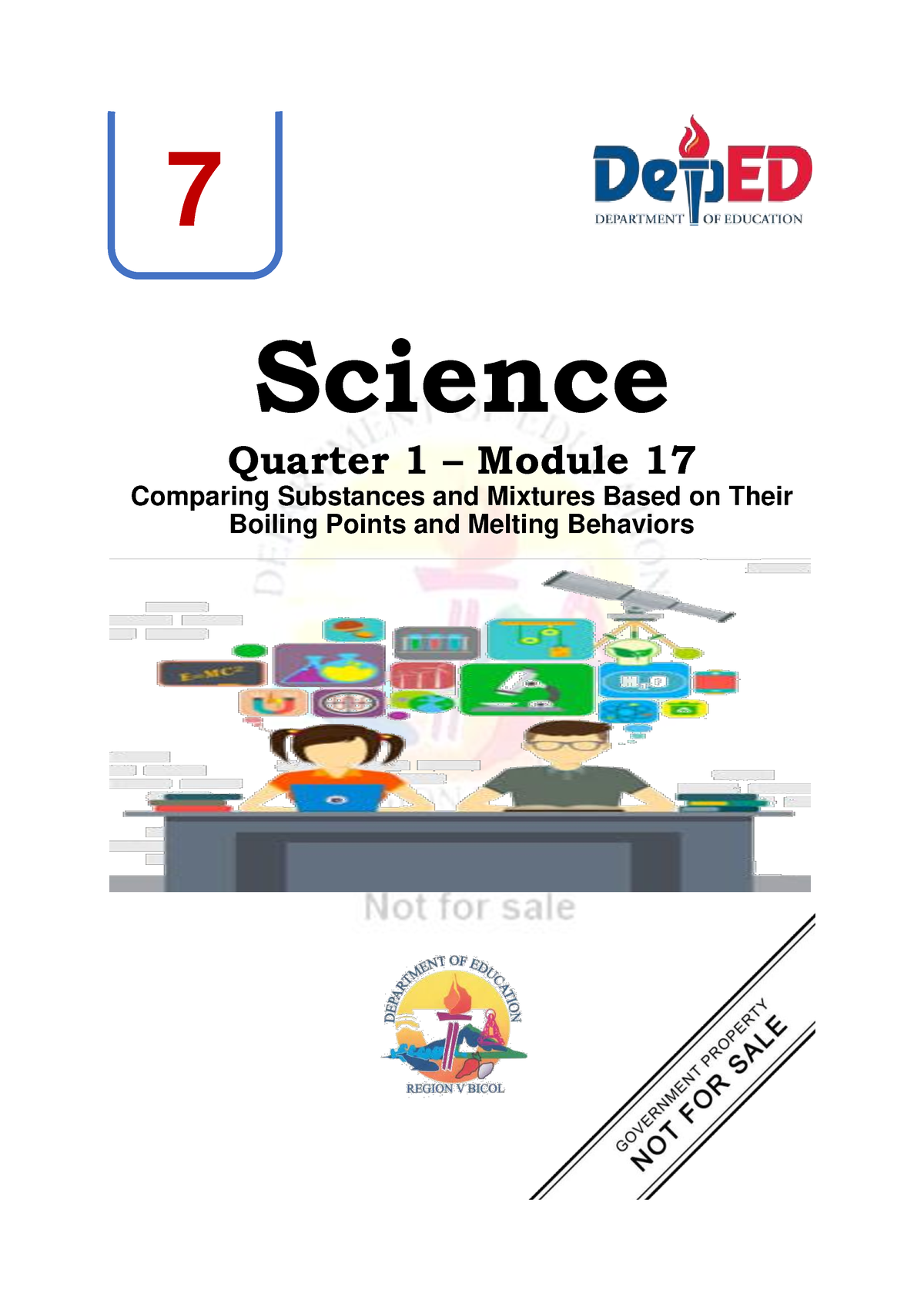 SLM # 17 -Grade 7 Science-1st Quarter-Comparing Substances and Mixtures ...