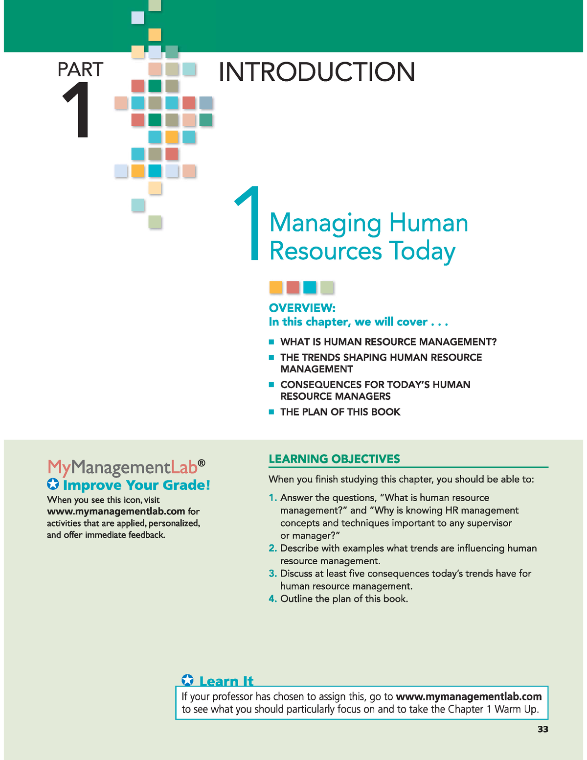 HRM Ch1 Managing Human Resources Today - Human Resource Management ...