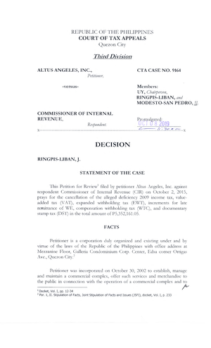CP cases 1-5 - G. No. 149453; April 1, 2003 Posted by: Pearlie Jane Q ...