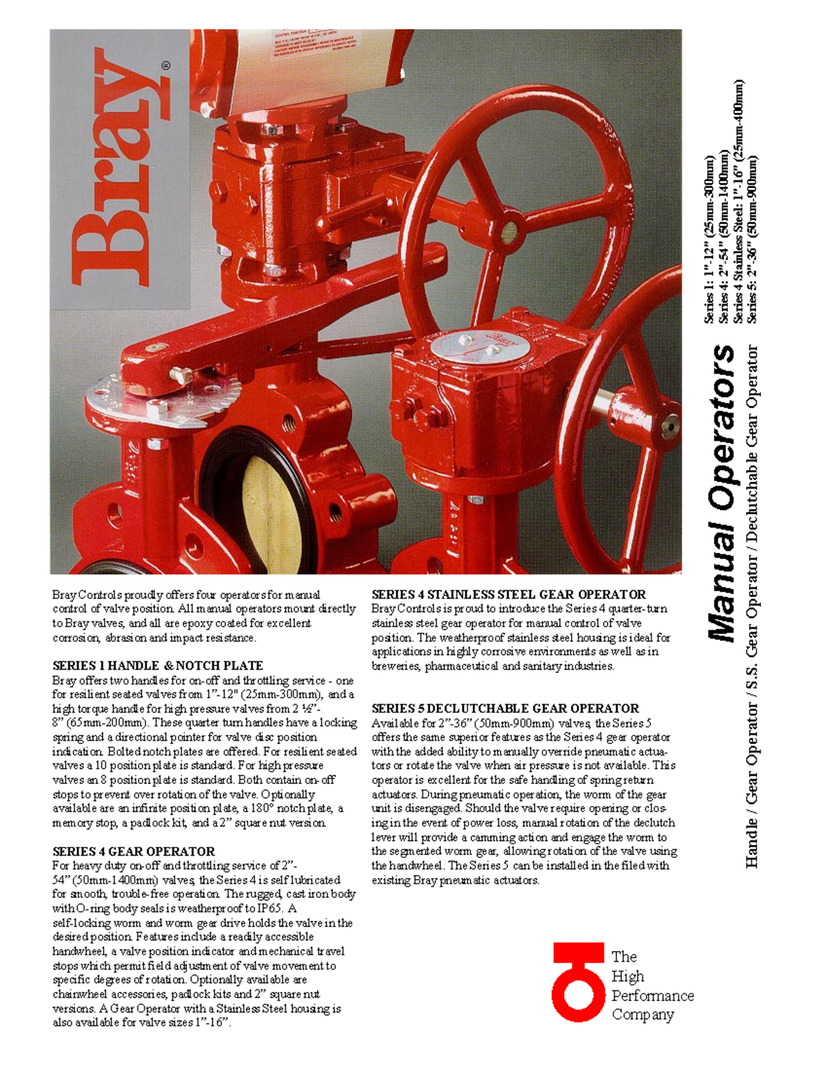 Manual Operators - valvulas - The High Performance Company Manual ...