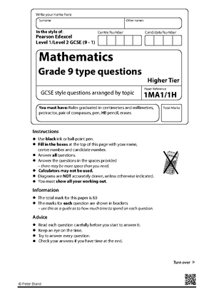 2021 Grade 9 Mathematics Paper 2 - Impact of external environment on ...