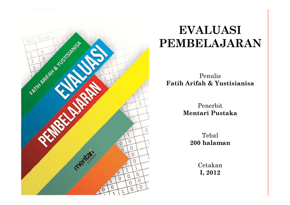 BUKU Evaluasi Pembelajaran Pdf - EVALUASIEVALUASI PEMBELAJARAN Penulis ...