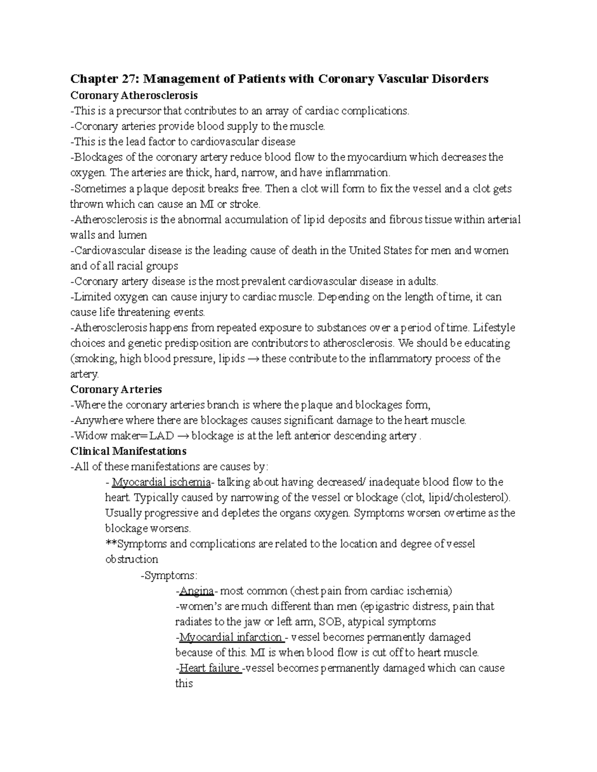 Exam 2 Study Guide Professional 2 - Chapter 27: Management of Patients ...