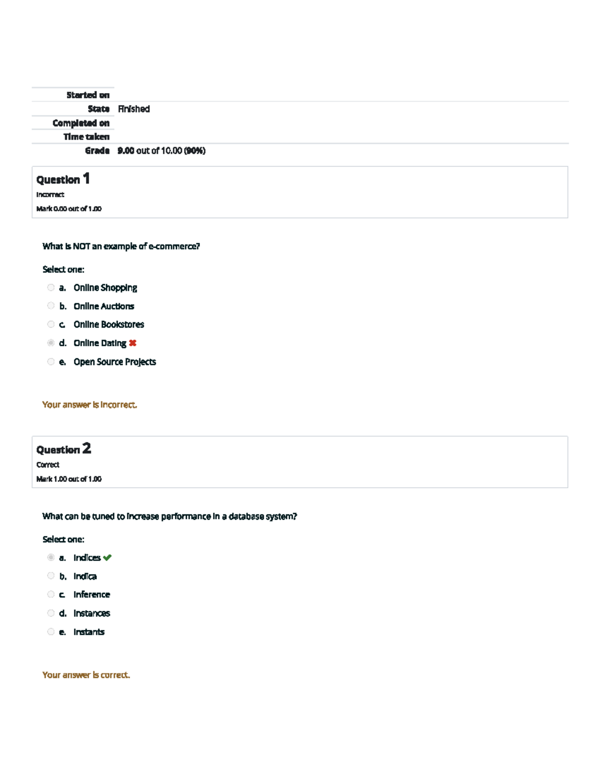 Self quiz 3 - Self quiz 3 - CS 3306 - Studocu