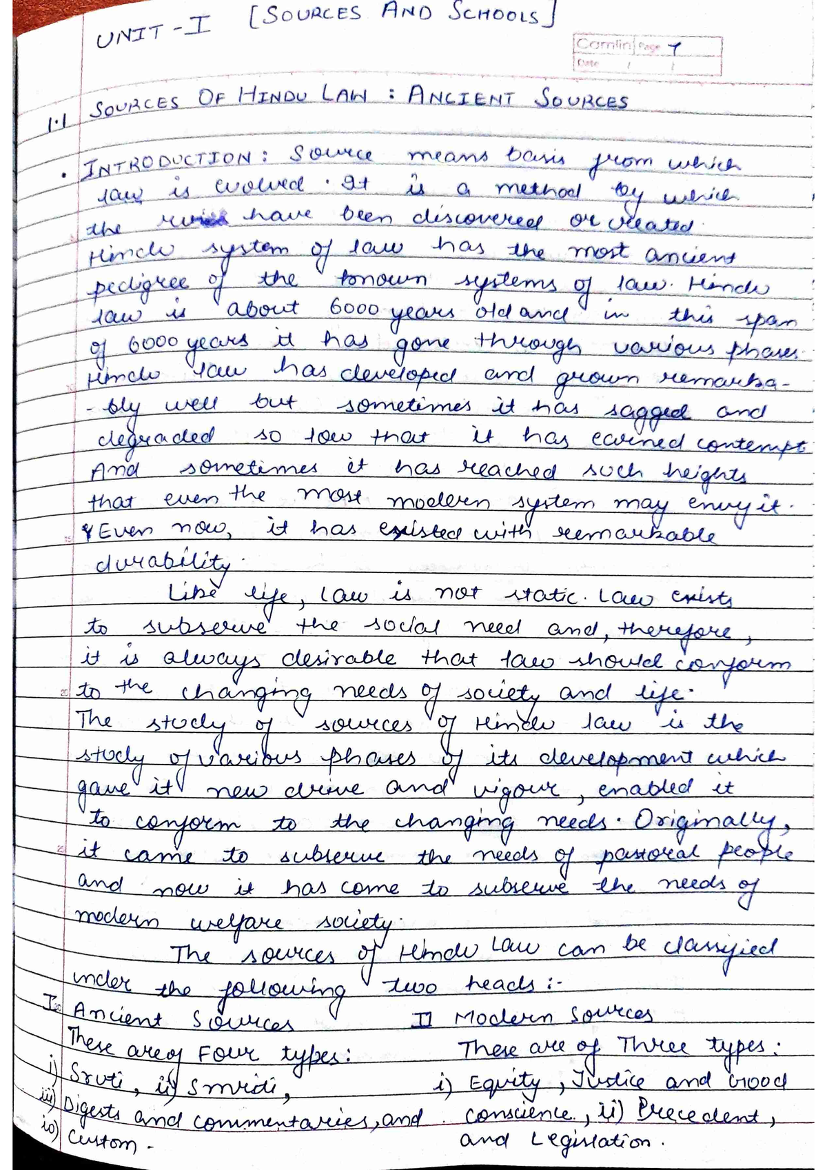 ancient-sources-of-hindu-law-corporate-finance-studocu