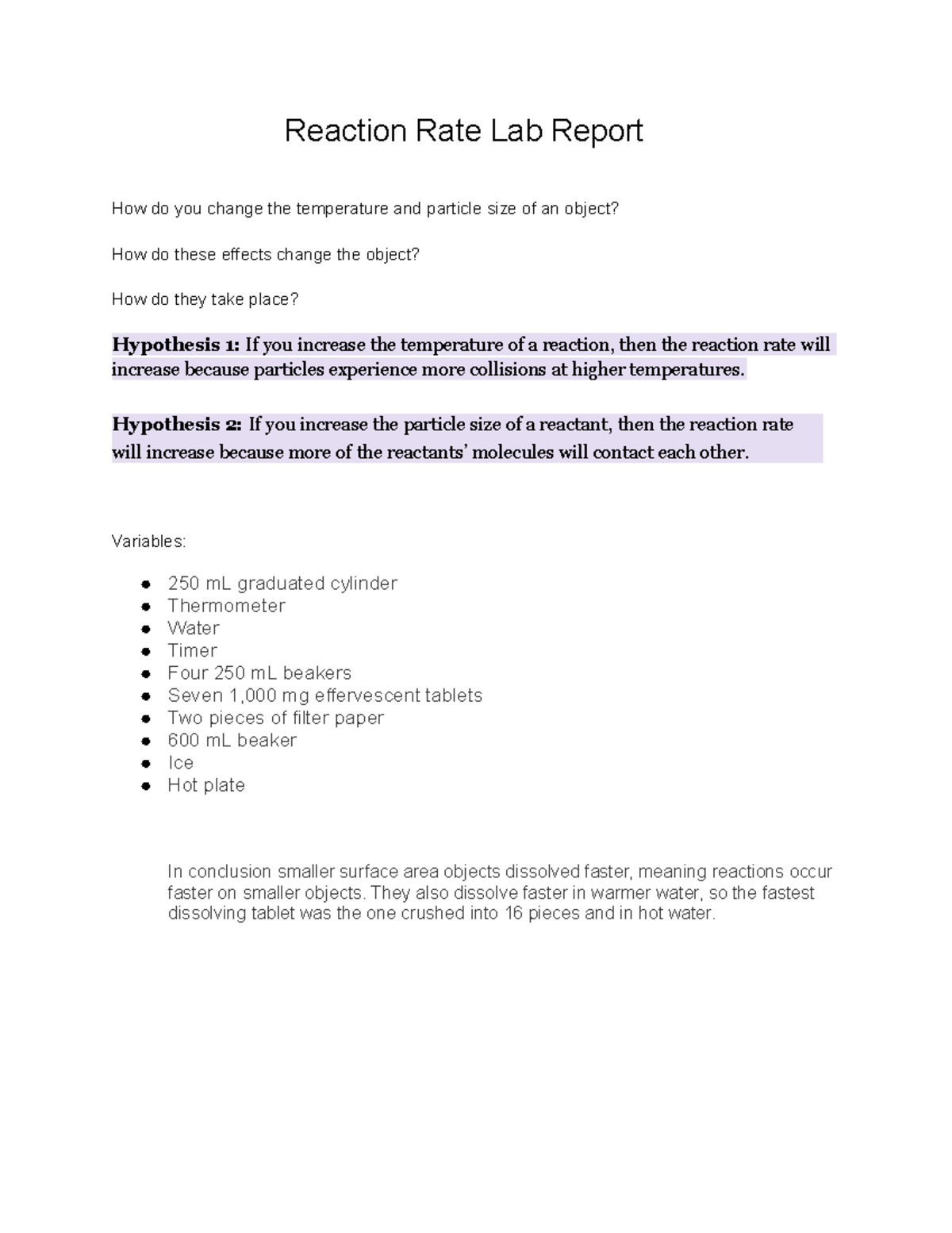 lab-report-da3d33eqedq-reaction-rate-lab-report-how-do-you-change