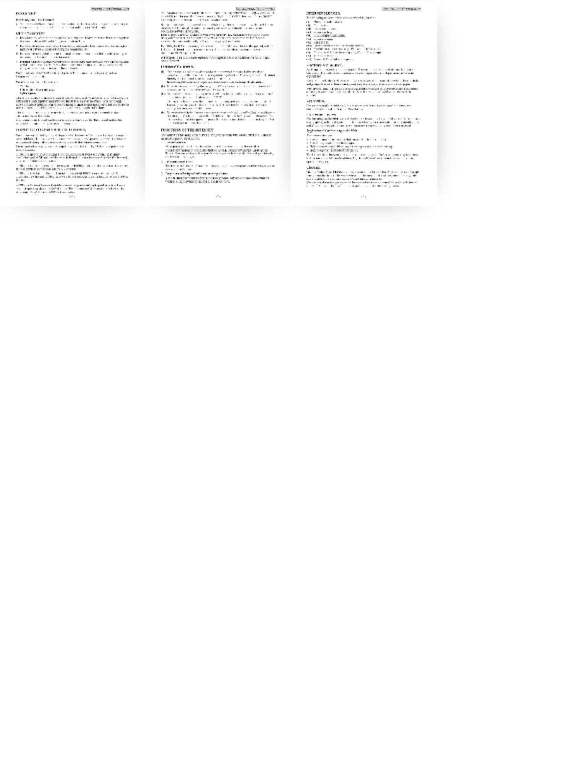 Internet AND E-MAIL Notes PDF – KNEC Study Materials, Revision KITS AND ...