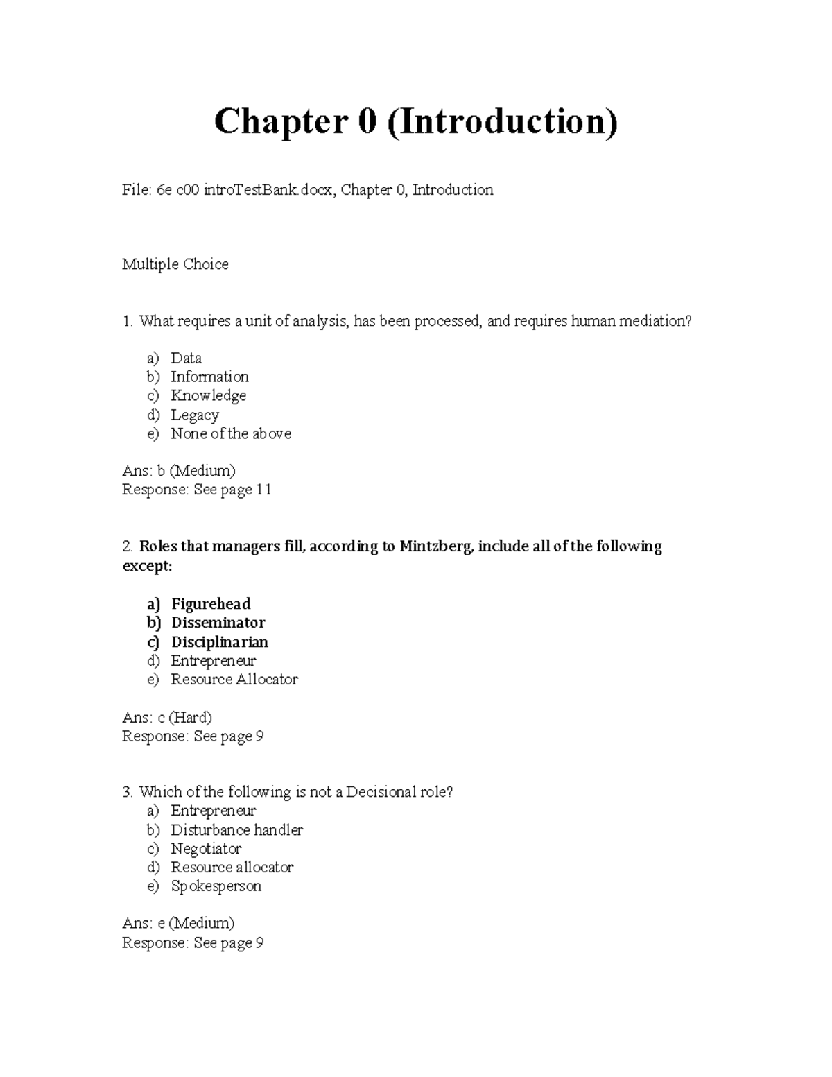 Chapter 0 #1-3 - Test - Chapter 0 (Introduction) File: 6e c00 ...