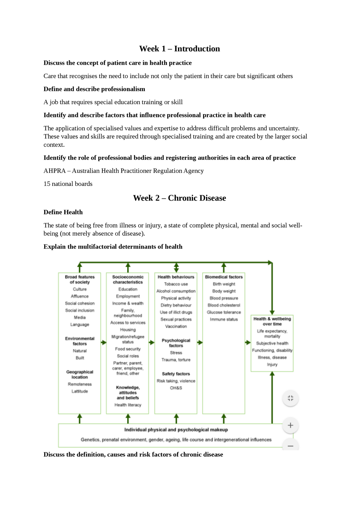 CSB111 Final Exam Notes On Semester - Week 1 – Introduction Discuss The ...