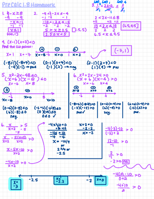 Exam 1 Review - MATH 111 Exam 1 review The following are review ...