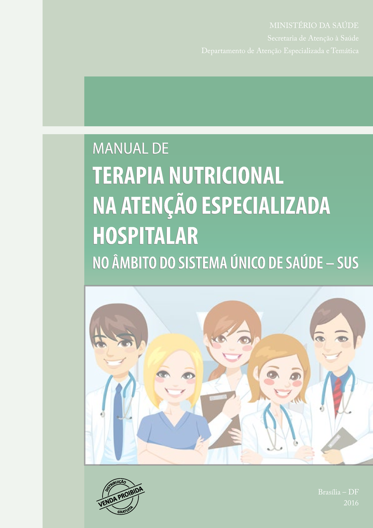 Manual Terapia Nutricional Atencao Especializada Sus - MINISTÉRIO DA ...