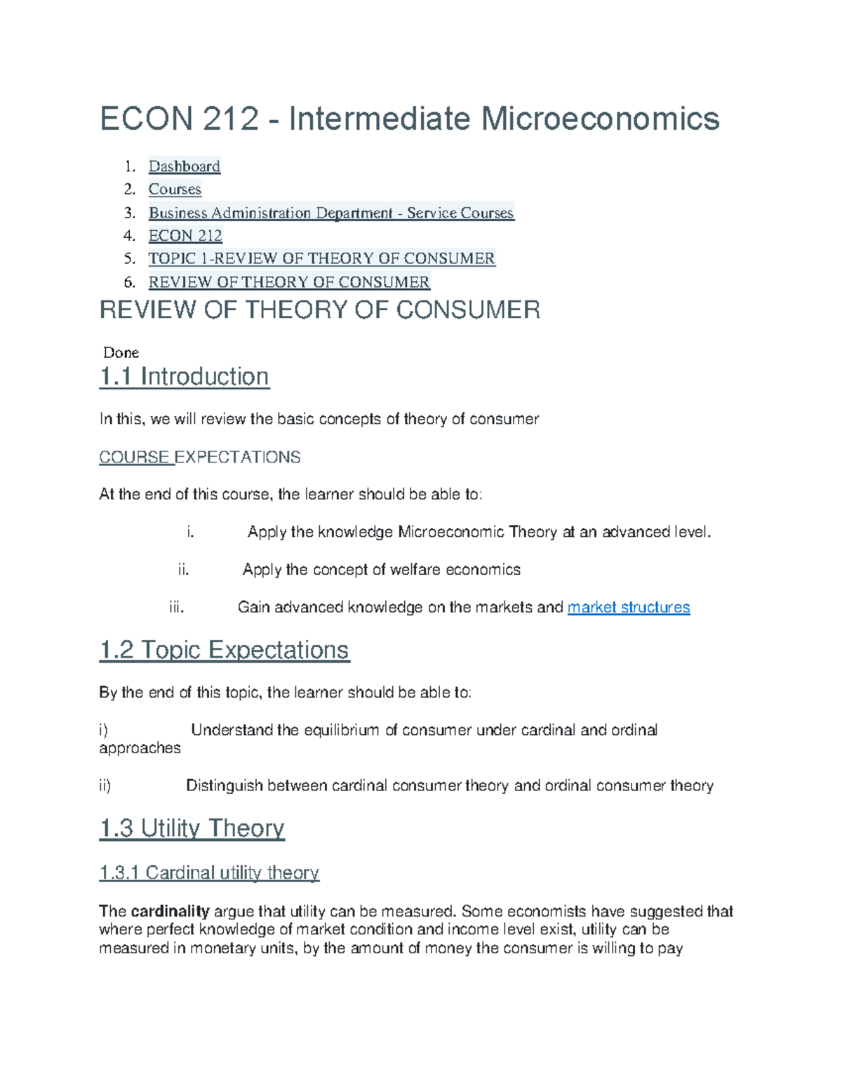 Econ 212 Topicc 1 220926 174227 Econ 212 Intermediate Microeconomics 1 Dashboard 2 Courses 8475