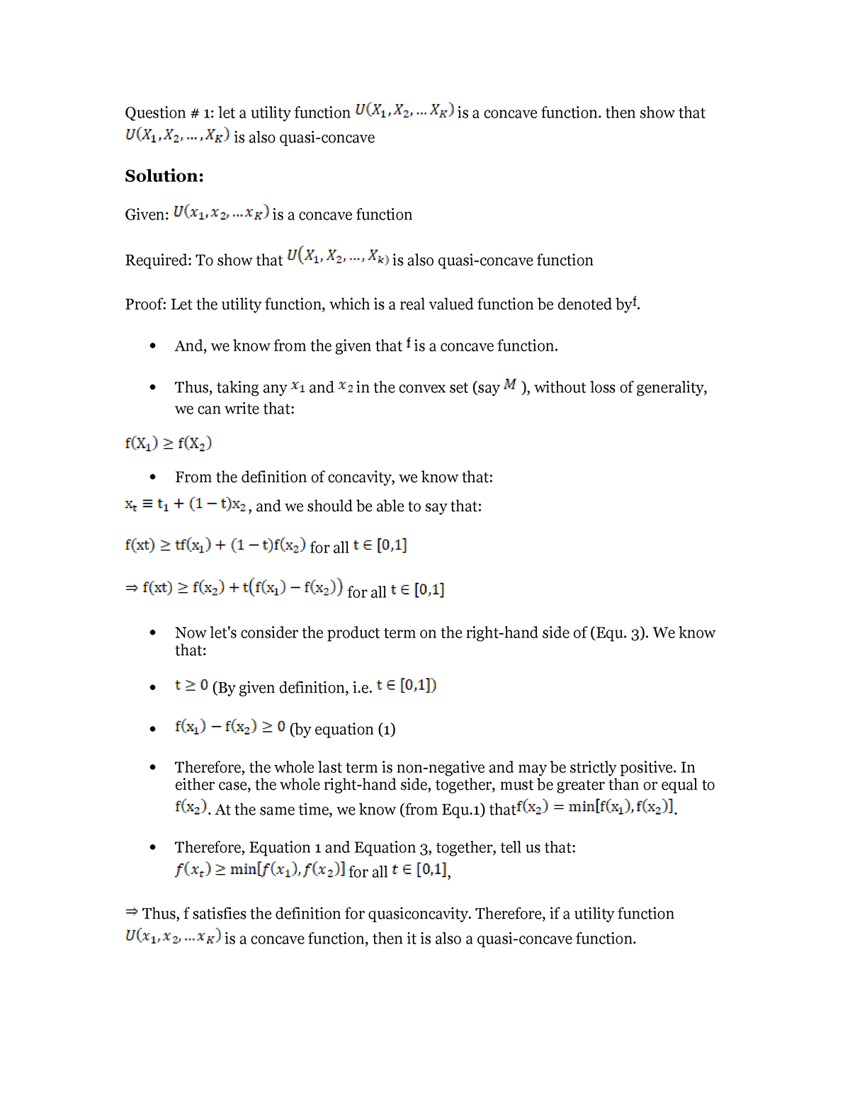 microeconomics assignment answers