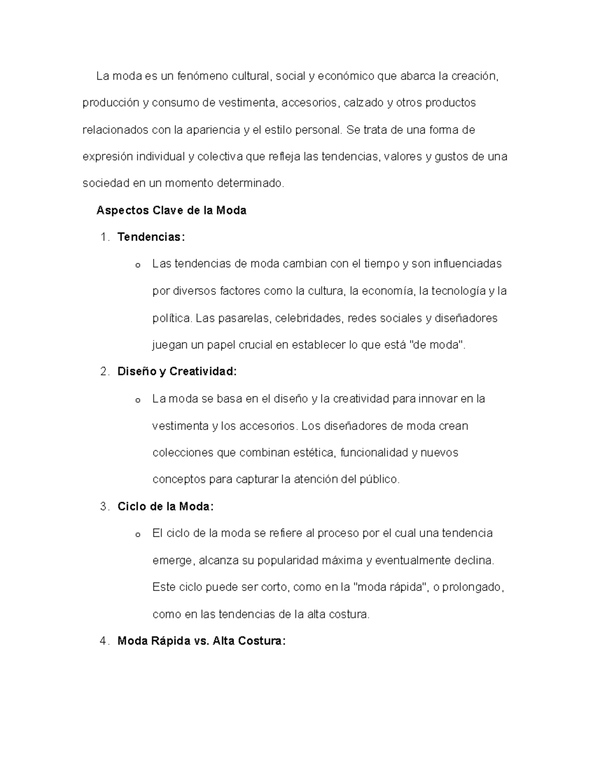 Que es moda - descripción de lo que es moda y su significado - La moda ...