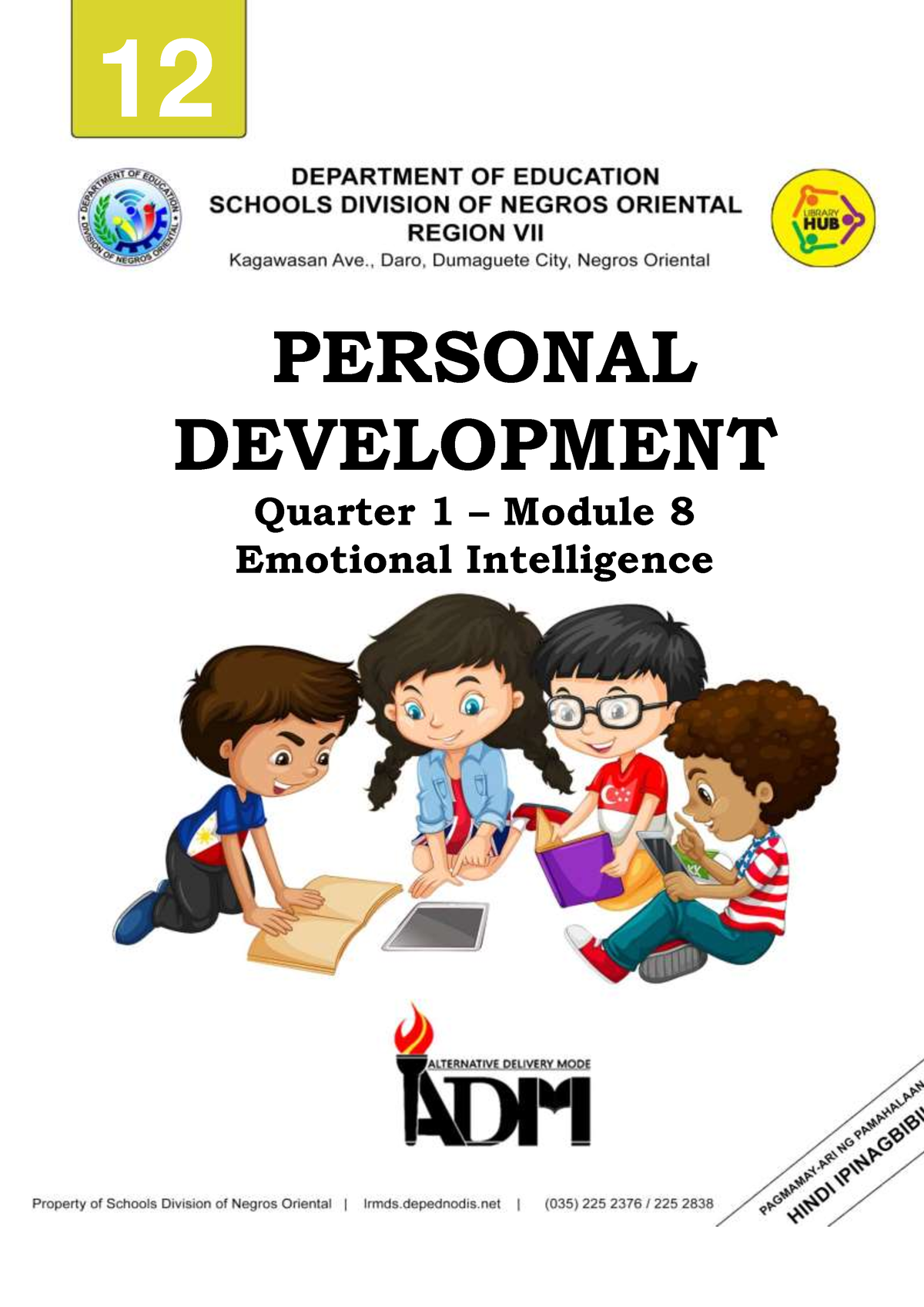 Perdev 12 Q1 M8 For Teacher - Ii 12 PERSONAL DEVELOPMENT Quarter 1 ...