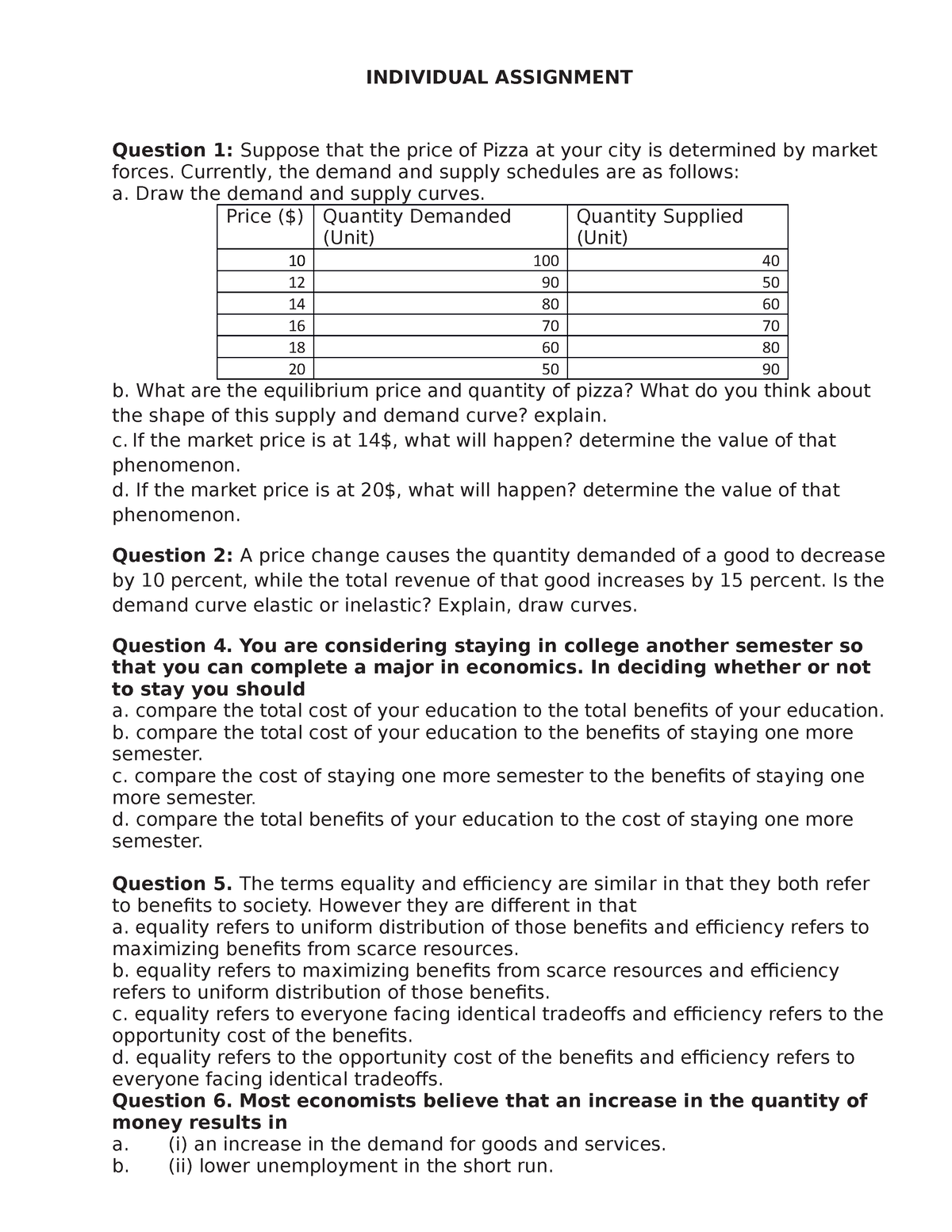 6.9 pizza order (individual assignment)