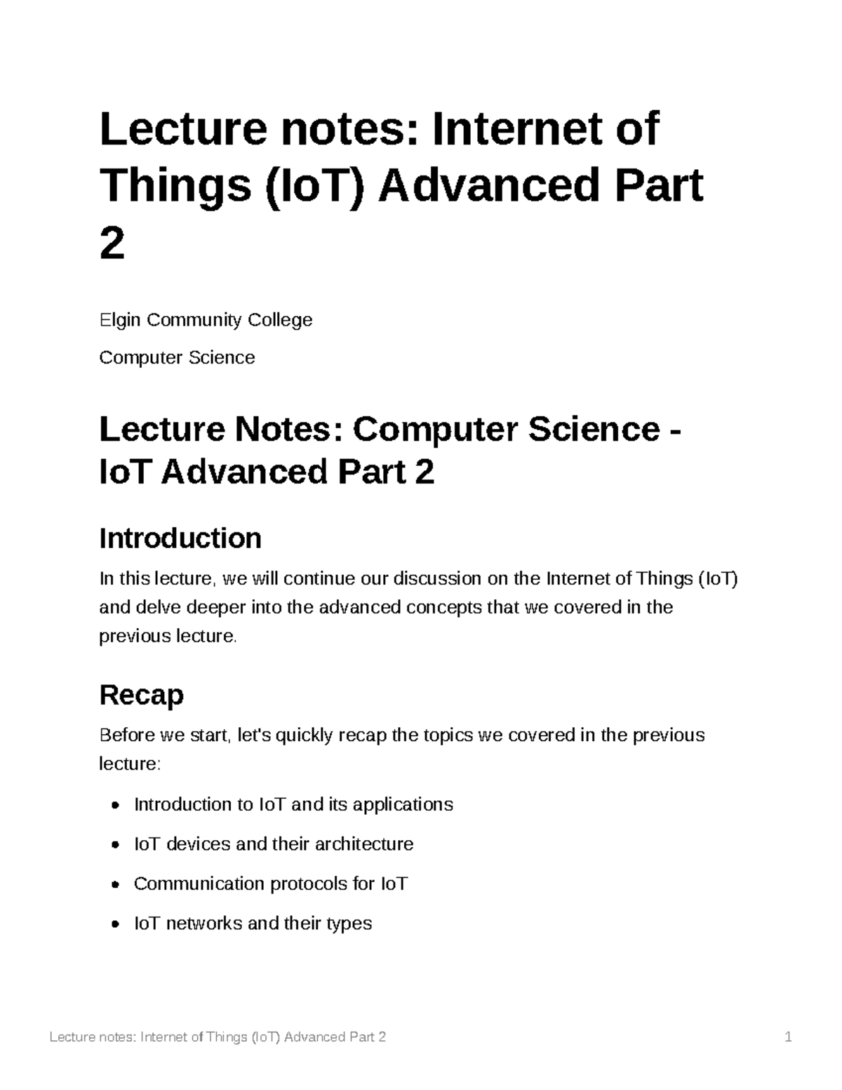 018ca7c7-1639-48cd-8a26-f83de175788 b Lecture notes Internet of Things ...