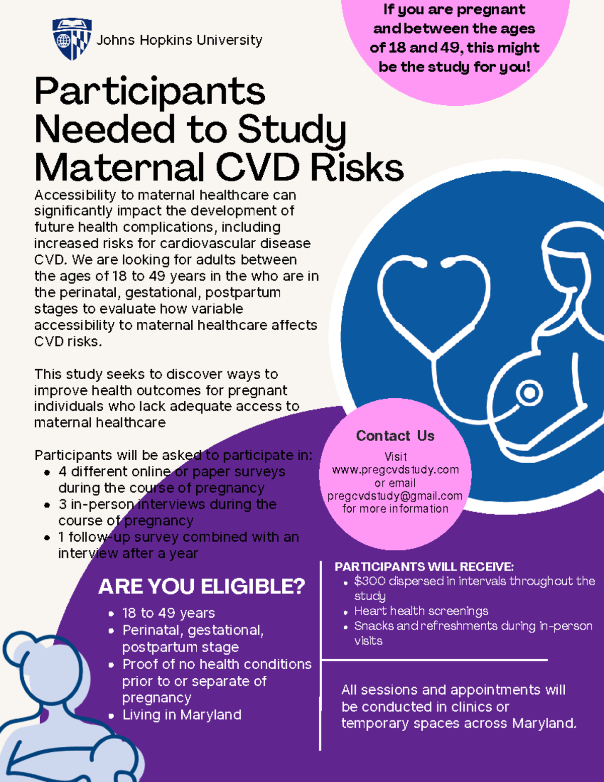 Recruitment Flyer - Accessibility to maternal healthcare can ...