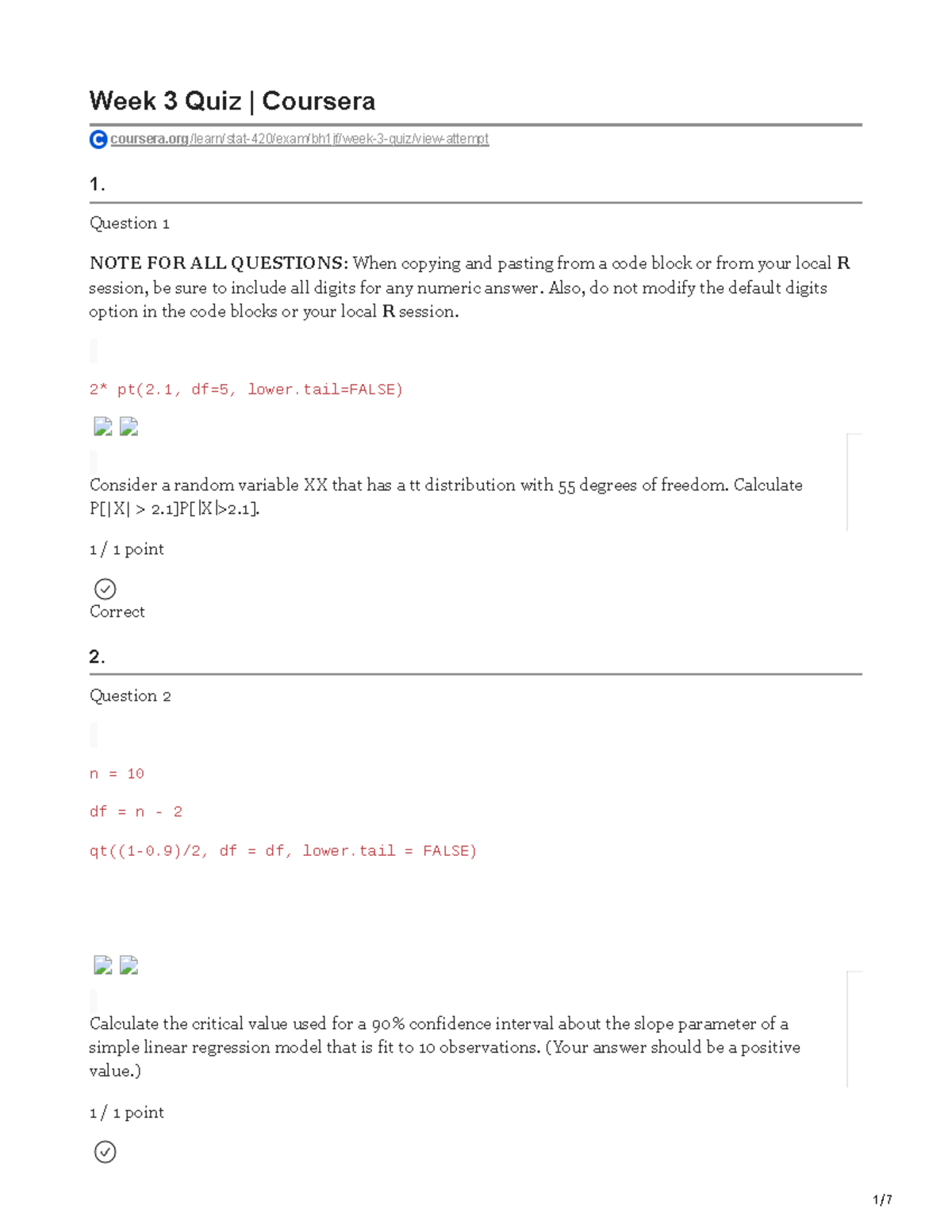 Coursera.org-Week 3 Quiz Coursera - Week 3 Quiz | Coursera Coursera ...