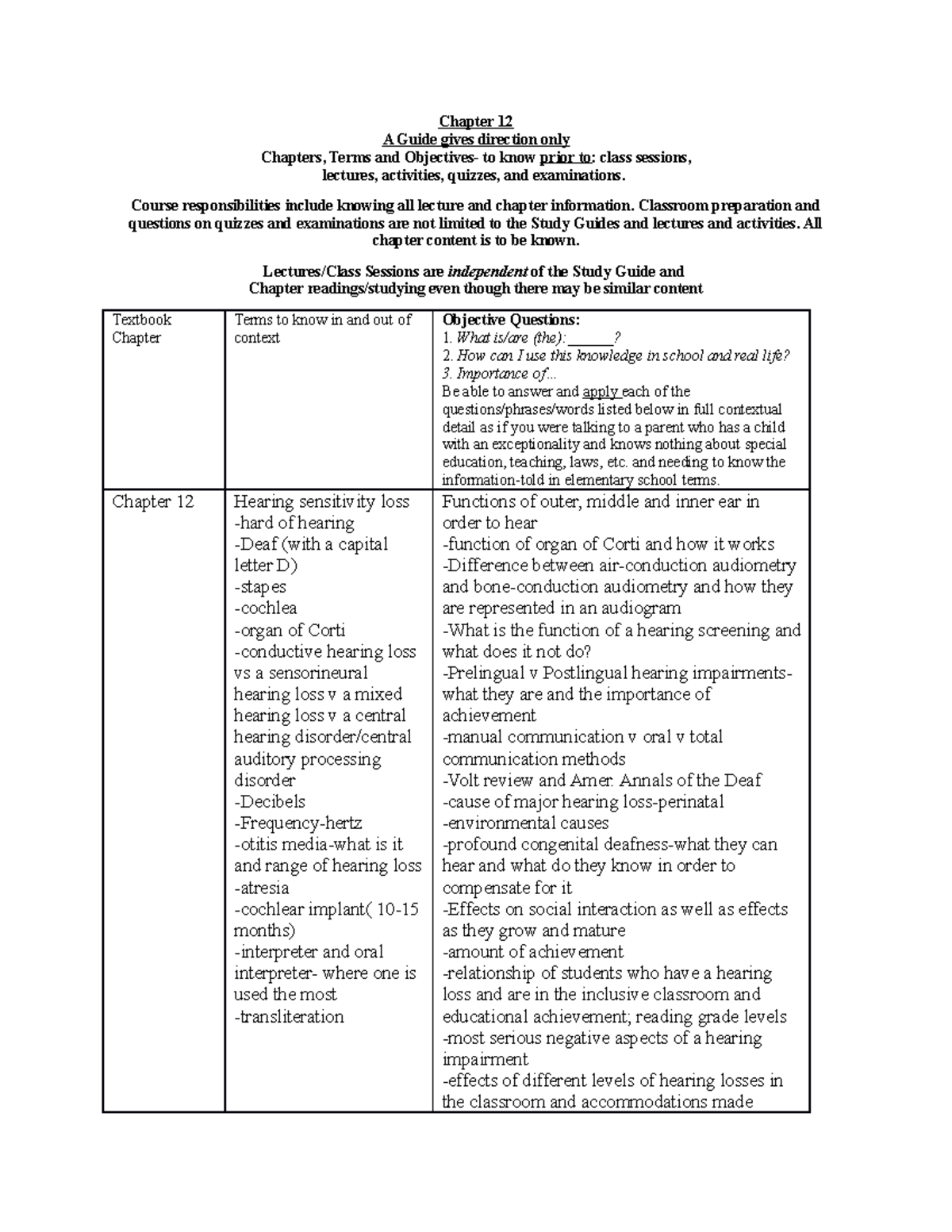 Study Guide-Chapter 12-G And B - Chapter 12 A Guide Gives Direction ...