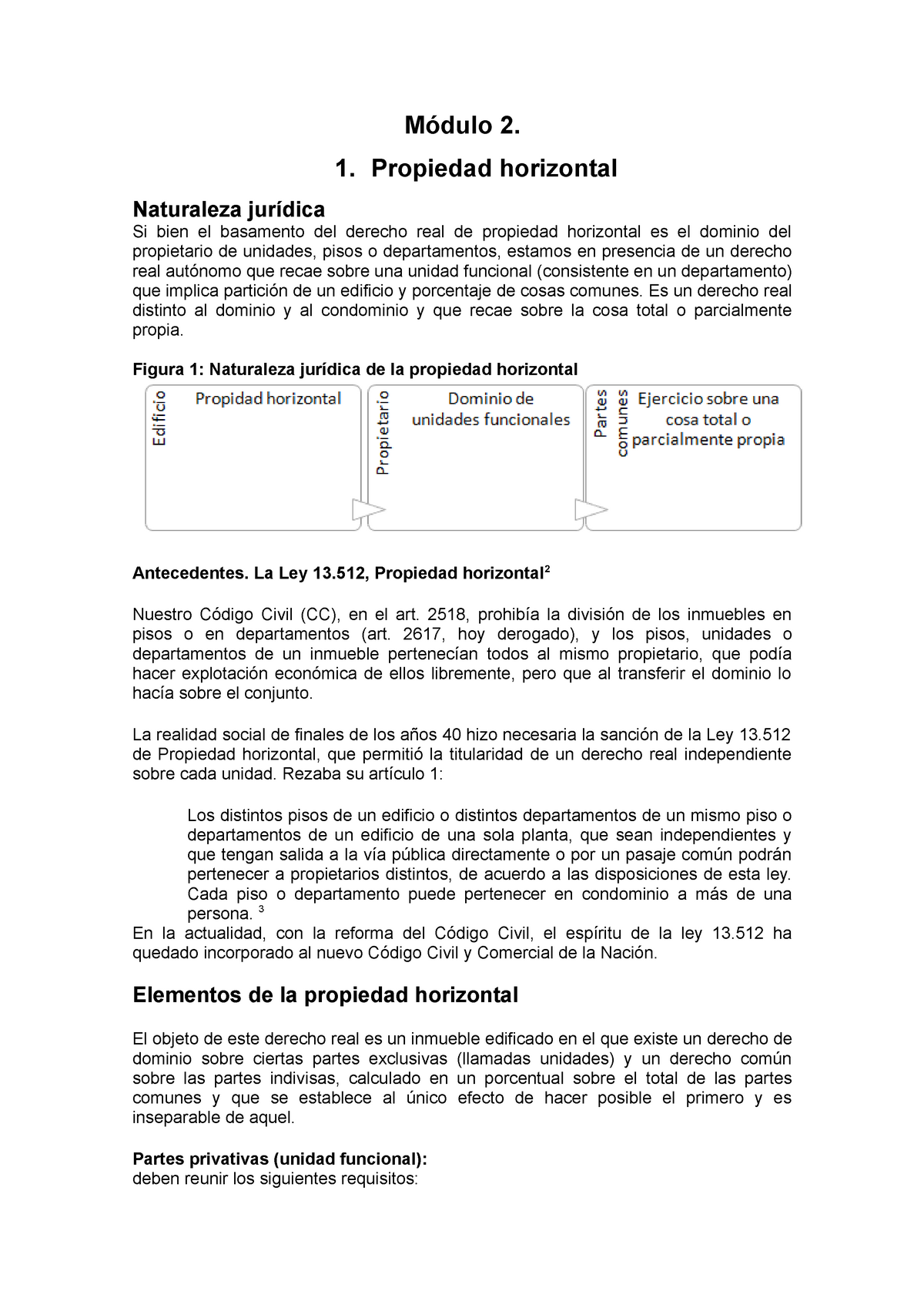 M2 02. Propiedad Horizontal - Elementos Fundamentales De Derechos ...