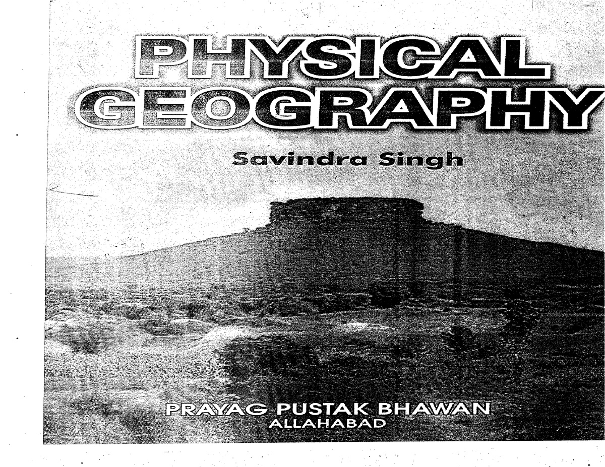 469666709 Physical Geography Savindra Singh Pdf History Honours Studocu   Thumb 1200 927 