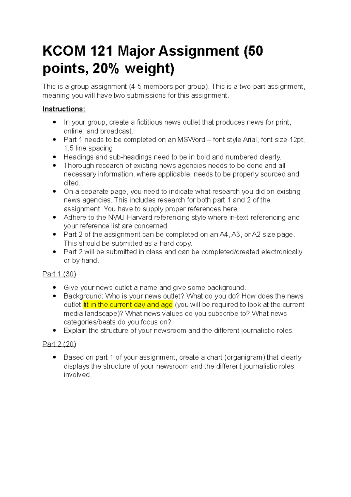 kcom121-major-assignment-this-is-a-two-part-assignment-meaning-you